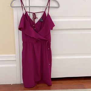 American Eagle Magenta Summer Dress with pockets- LIKE NEW